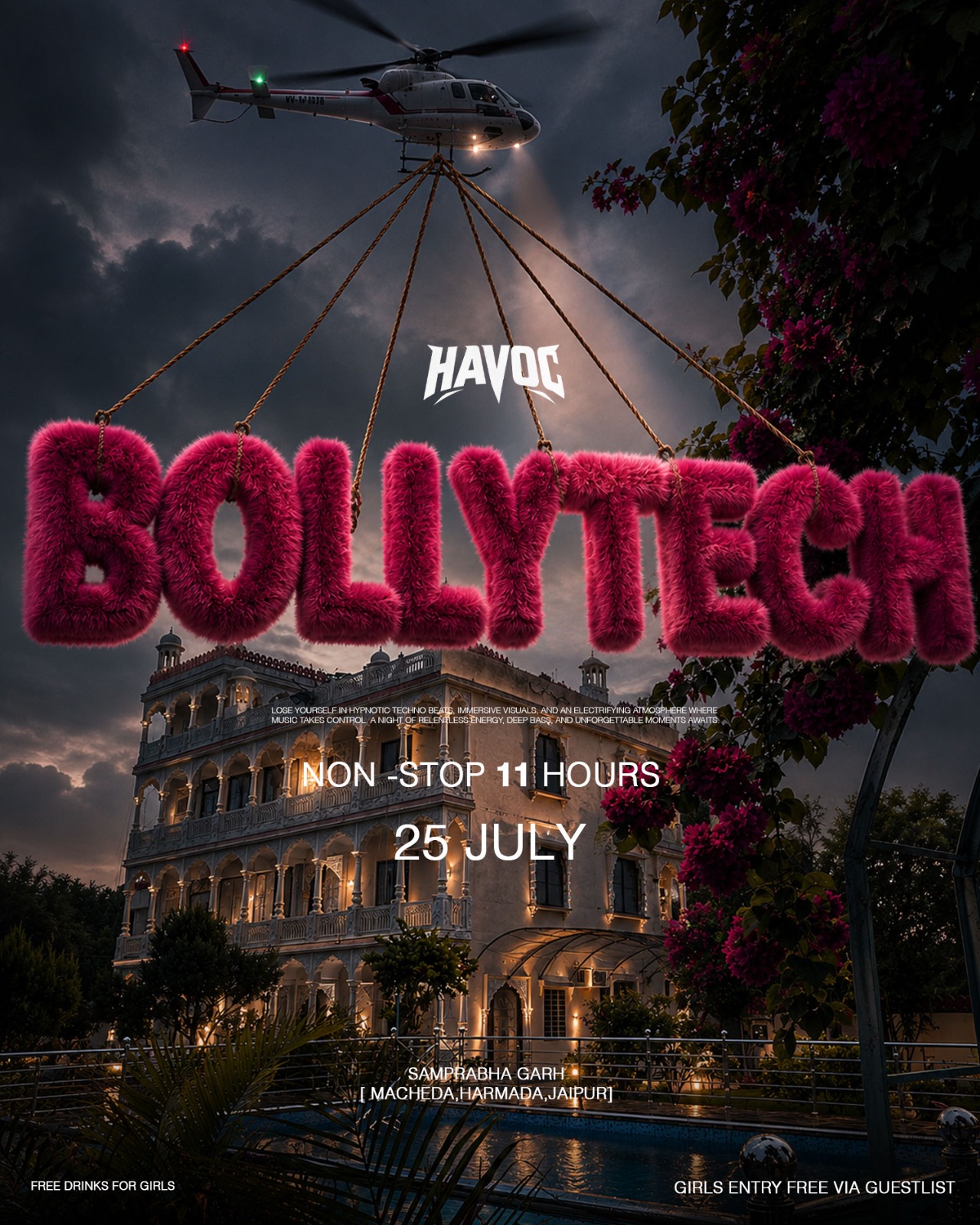 Bollytech poster for Havoc